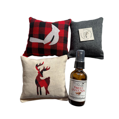 Pine & Hearth Gift Set – Sachets & Room Spray - Gift Ready! 🎁