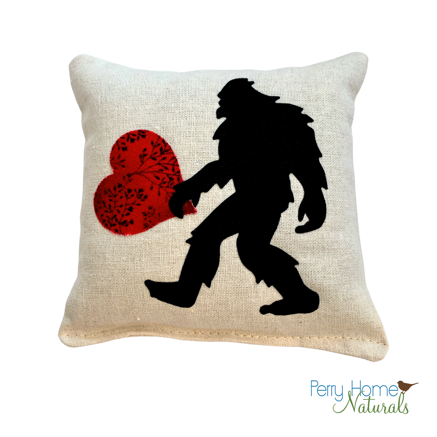 Sasquatch with Heart Sachet - Choice of Scent