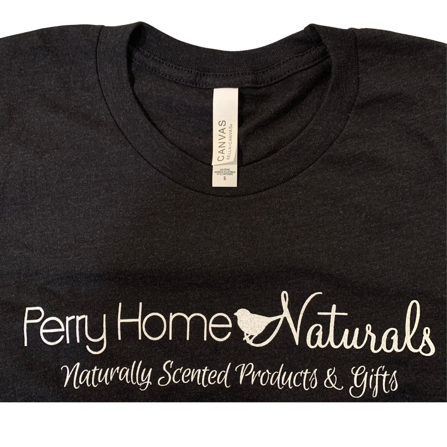 Short Sleeved T-Shirt - Perry Home Naturals - Mountain Logo