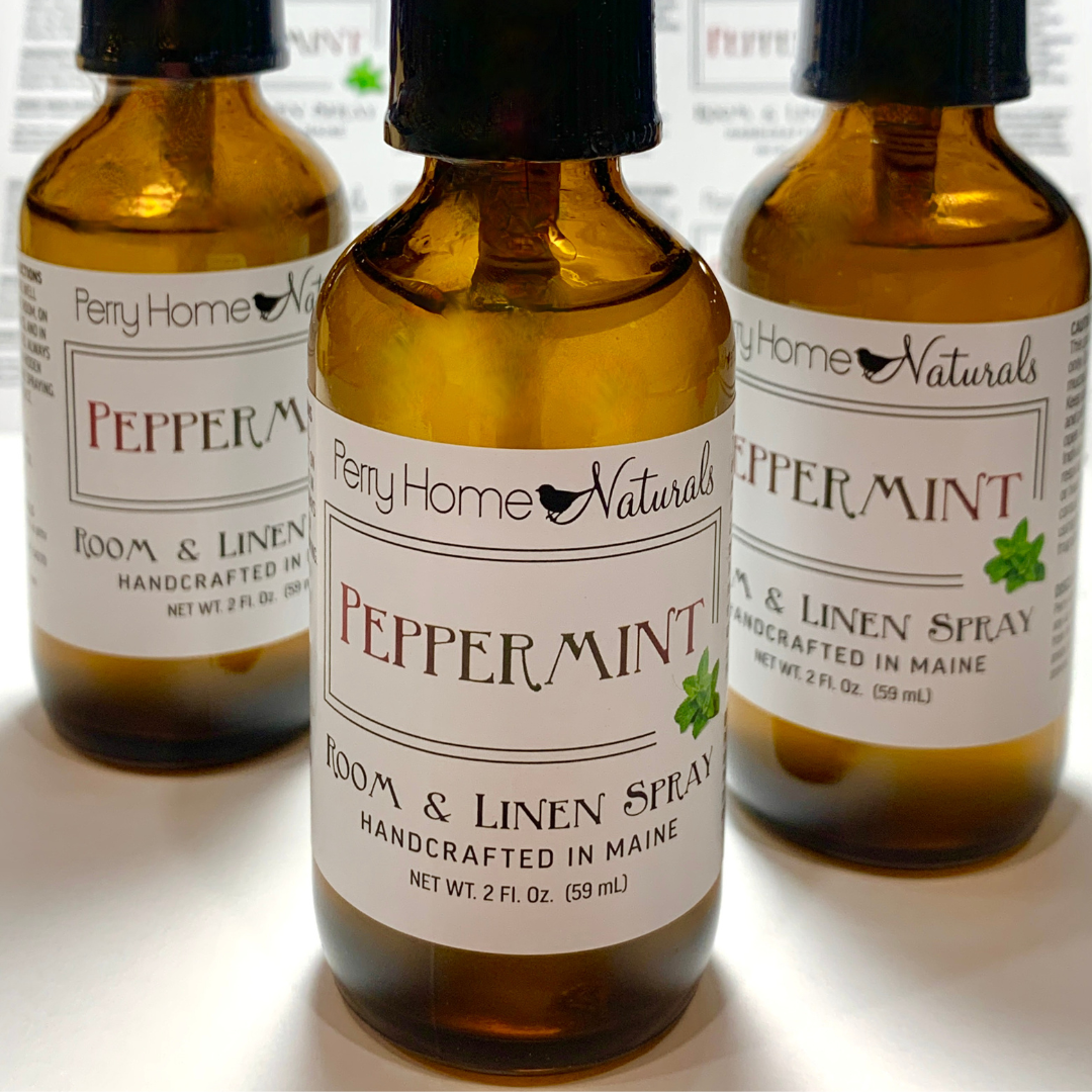 Organic Peppermint - Room & Linen Spray Natural Air Freshener