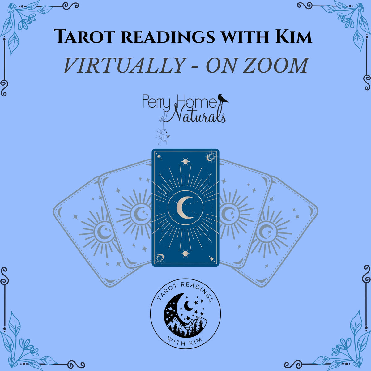 Virtual Tarot Session with Kim Via Zoom