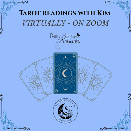 Virtual Tarot Session with Kim Via Zoom