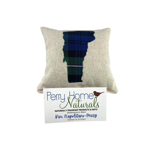 State of Vermont Sachet - Choice of Scent and Applique Color