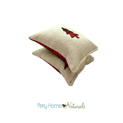 Plaid Pine Tree Balsam Sachet Set – Seconds & Samples