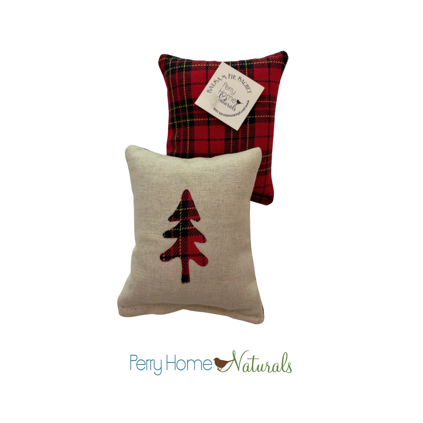 Plaid Deer & Pine Balsam Sachet Set – Seconds & Samples
