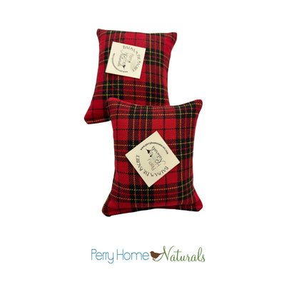 Plaid Pine Tree Balsam Sachet Set – Seconds & Samples