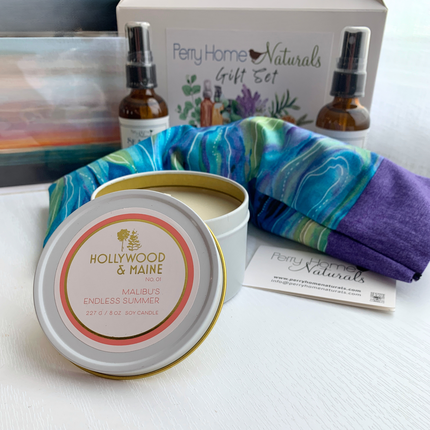 Warm and Summery, Beach Inspired Gift Set - Handmade Products by Maine Artisans