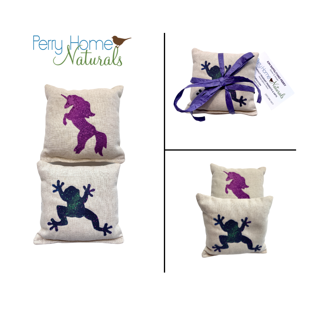 Frog and Unicorn Organic Lavender Sachet Set