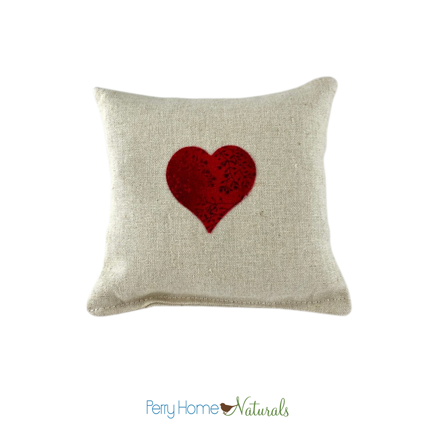 Love Heart Sachet - Lavender or Balsam Fir Pillow