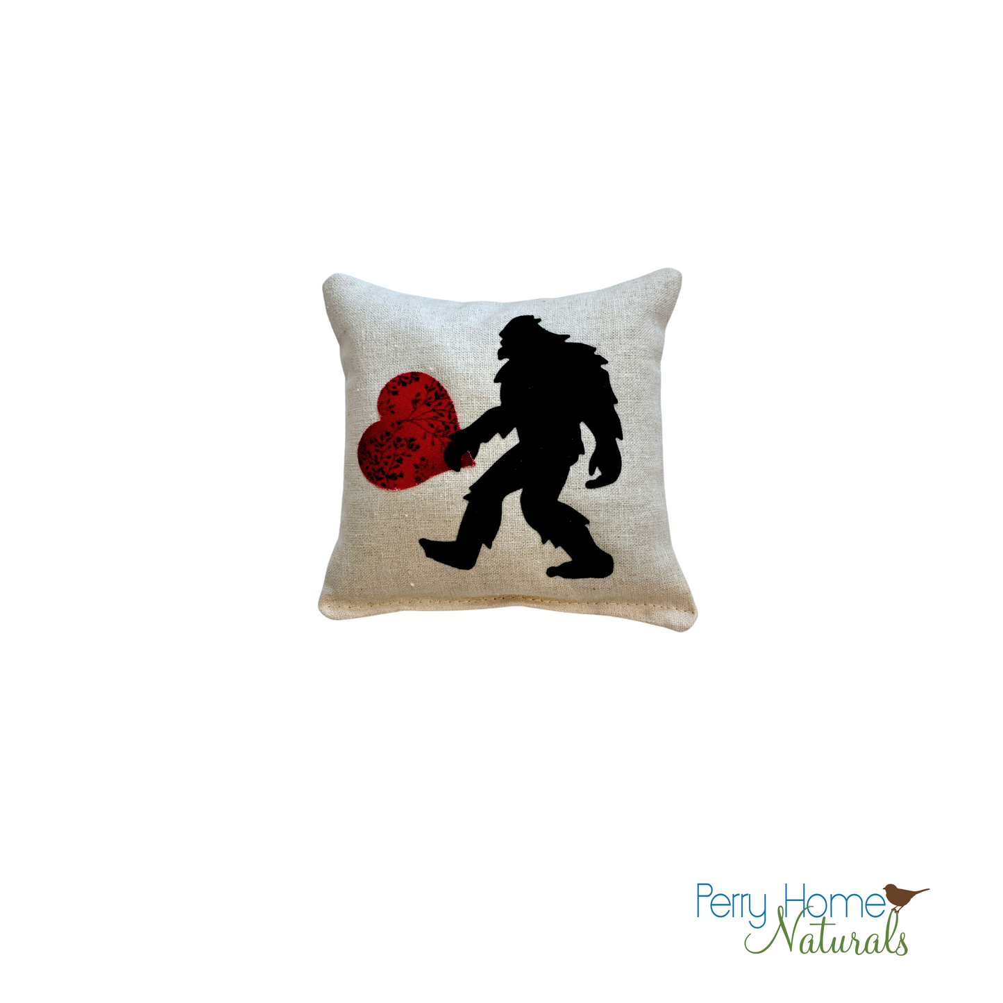 Sasquatch with Heart Sachet - Choice of Scent