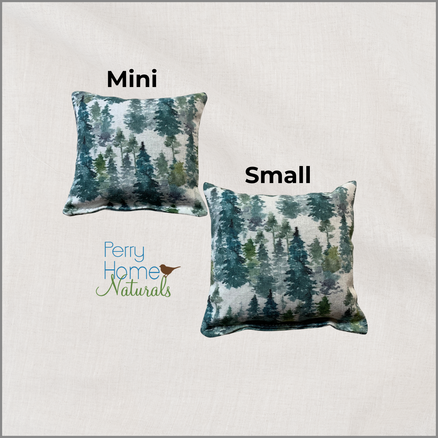 Watercolor Woods Fabric Design Sachet – Maine Balsam Fir