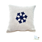 Snowflake Sachet on Natural Linen with Choice of Scent, Size, Color