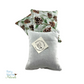 Maine Balsam Fir Pillows - Silver Pine Print - Set of 3