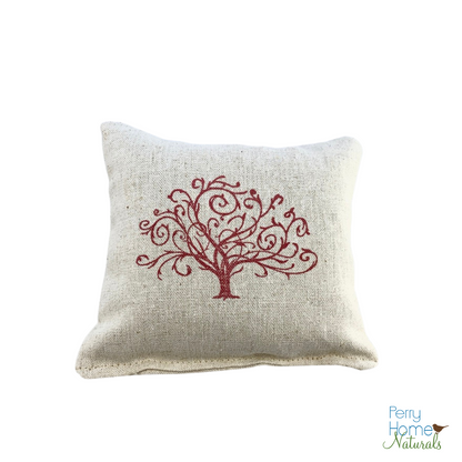 Tree Design Scented Pillow - Choice of Ink Color and Scent