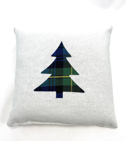 Maine Themed Balsam Fir Pillow - Choice of Tree Applique - XL Maine Balsam Pillow