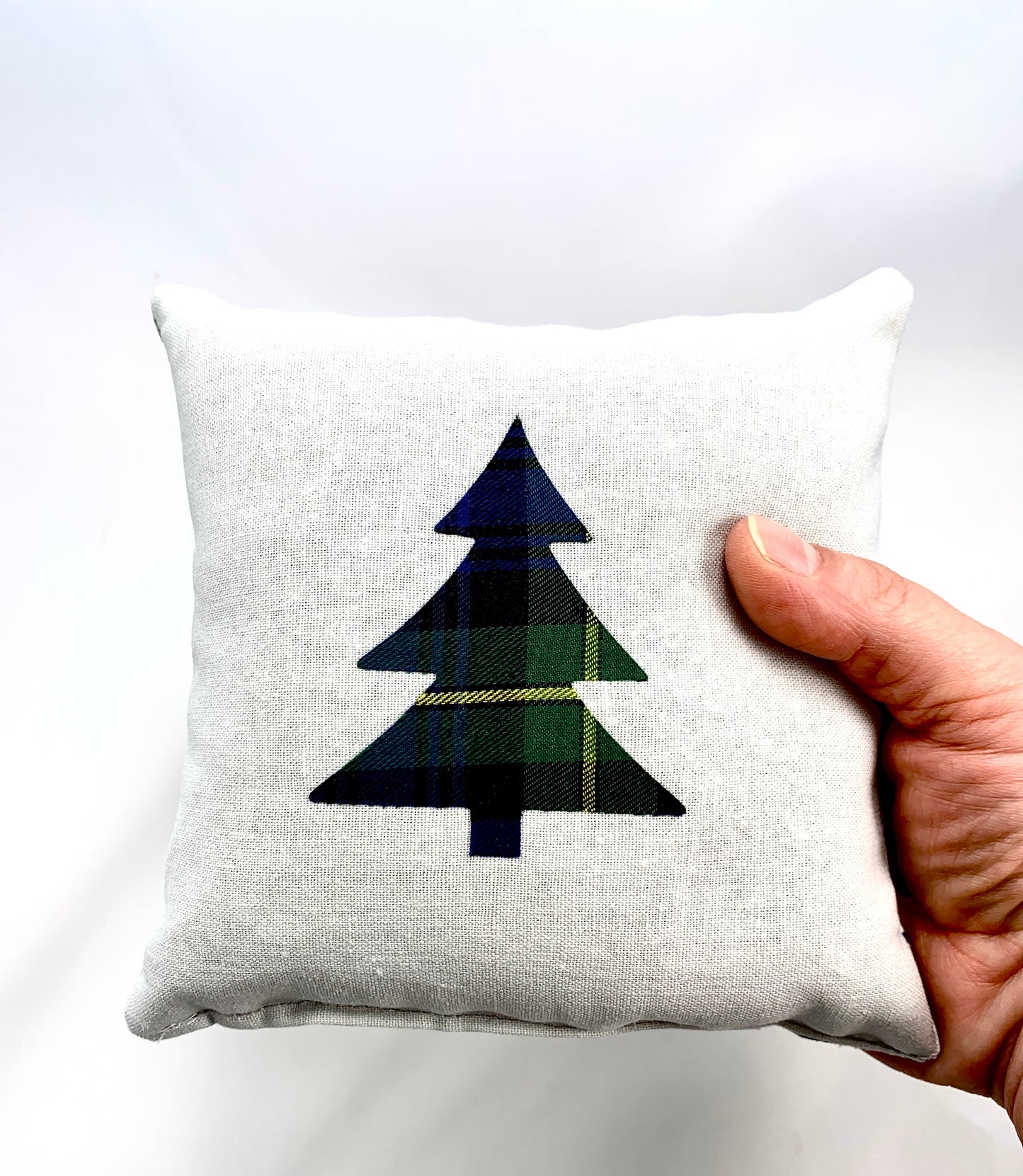 Maine Themed Balsam Fir Pillow - Choice of Tree Applique - XL Maine Balsam Pillow