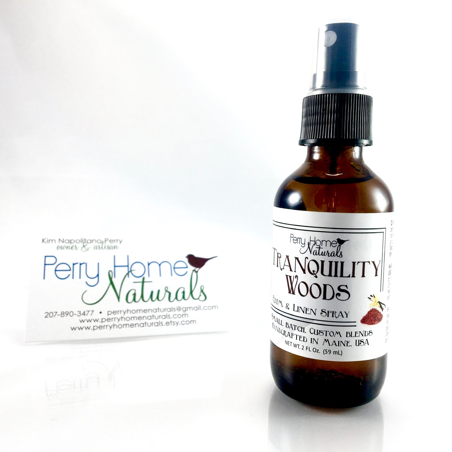 Tranquility Woods Room and Linen Spray - Sandalwood, Vanilla & Nag Champa Blend