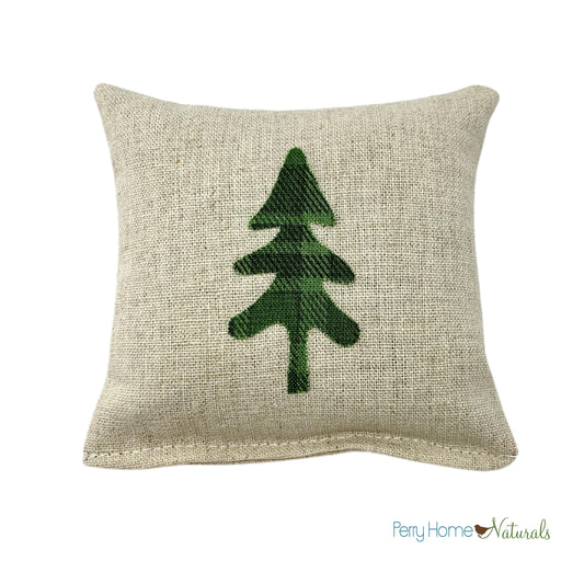 Wavy Tree Maine Balsam Sachet - Choice of Applique Color and Size